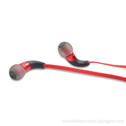 Digital Stereo Sound Wired Earphones with 60mW Maximum Input Power and Metal Construction